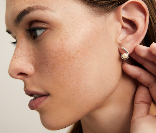 cultured pearl earrings for women by vidal & vidal